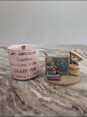 Awesome Teacher Mug & Figure